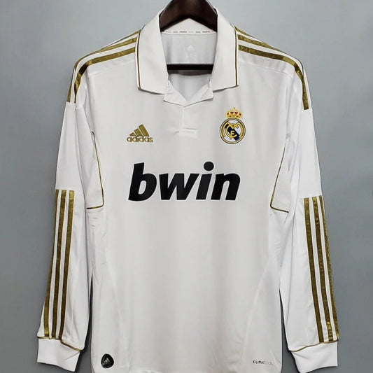 2011/2012 Real Madrid Home Retro Long Sleeve
