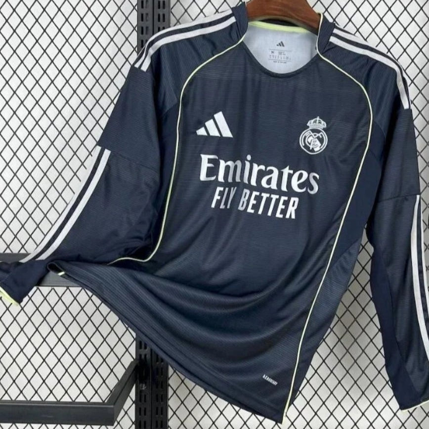 2025/2026 Real Madrid Away Long Sleeve