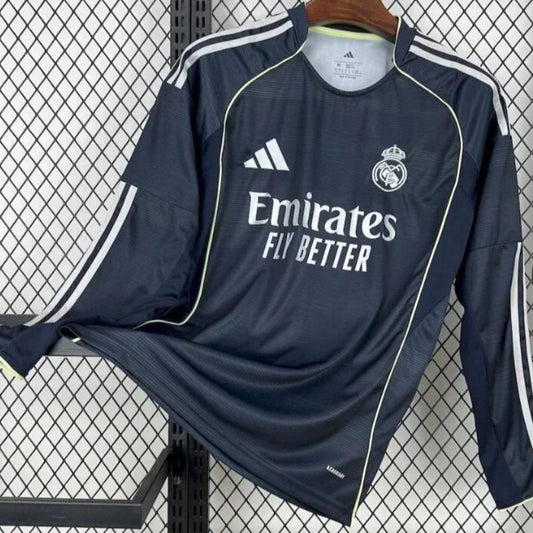 2025/2026 Real Madrid Away Long Sleeve