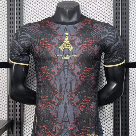 2025/2026 PSG Red Black Special Edition Football Shirt