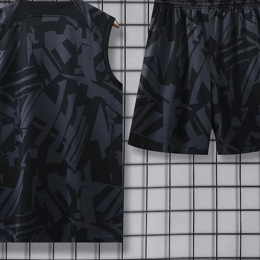 Chaleco + pantalón corto de entrenamiento prepartido del PSG 2023/2024