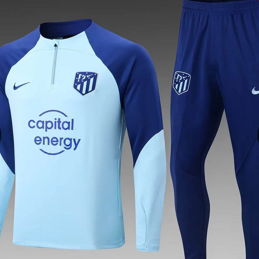 2022/2023 Atletico Madrid Blue Training Suit