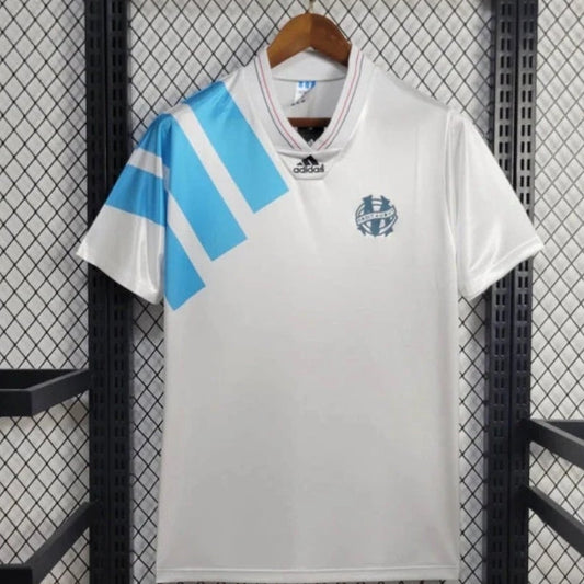 1992/1993 Olympique de Marseille Home Footballl Shirt