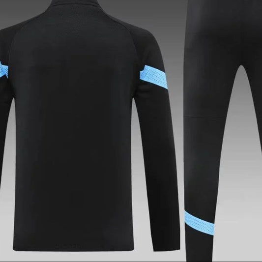 Traje de entrenamiento negro del Olympique de Marsella 2022/2023
