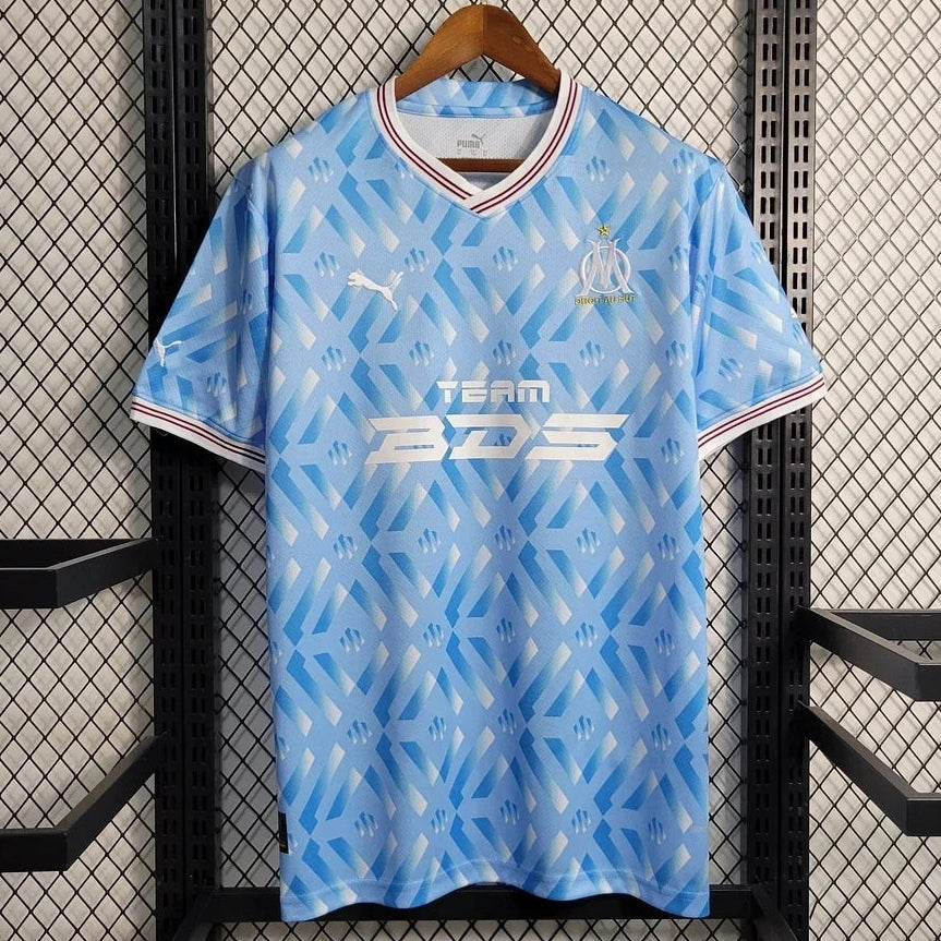 2023/2024 Olympique de Marseille Special Edition Blue Football Shirt