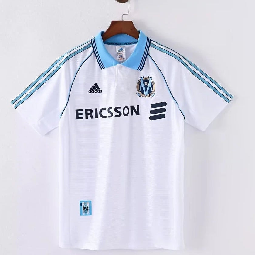 1998/1999 Olympique de Marseille Home Retro Football Shirt