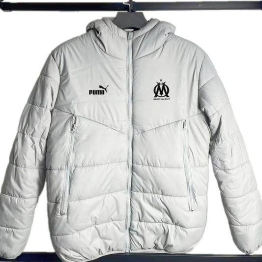 2024/2025 Olympique de Marseille White Jacket
