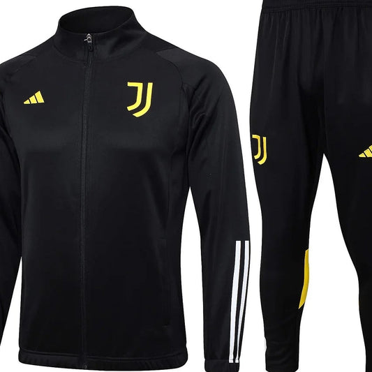 2023/2024 Juventus Black Long Zipped Jacket