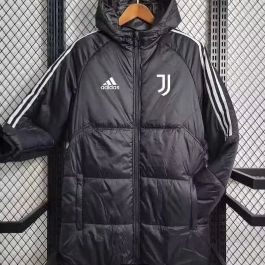2024/2025 Juventus Black-White Long Cotton Jacket