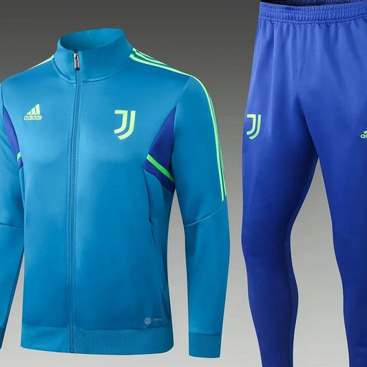 2022/2023 Juventus Blue Long Zipped Jacket