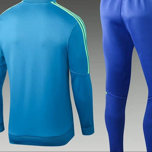 Veste longue zippée bleue Juventus 2022/2023