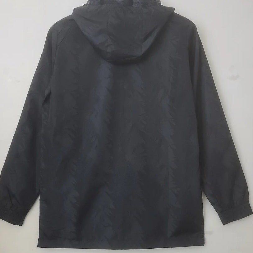 2022/2023 Juventus Black and White Windbreaker