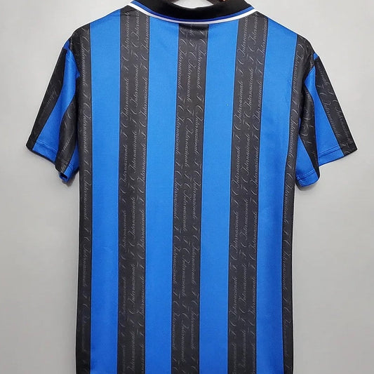 Camiseta de fútbol retro de local del Inter de Milán 1997/1998