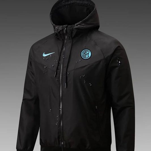 2024/2025 Inter Milan Black Windbreaker