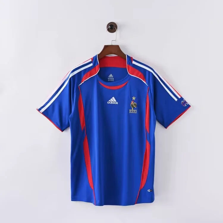 2006 France Retro Home Football Shirt