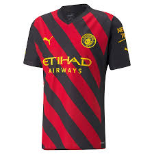 Manchester City 2022/2023 away football shirt